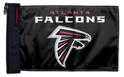 Atlanta Falcons 11"x17" Forever Wave Flag for Jeep Wrangler YJ 1986-1995