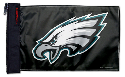 Philadelphia Eagles 11"x17" Forever Wave Flag for Jeep Wrangler TJ 1996-2006