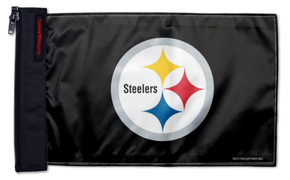 Pittsburgh Steelers 11"x17" Forever Wave Flag for Jeep Wrangler YJ 1986-1995