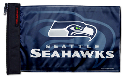 Seattle Seahawks 11"x17" Forever Wave Flag for Jeep Wrangler LJ 2003-2006