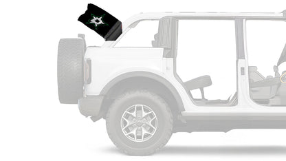 Dallas Stars 11"x17" Forever Wave Flag for Bronco