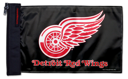 Detroit Red Wings 11"x17" Forever Wave Flag for Jeep Wrangler JK 2-Door 2007-2018