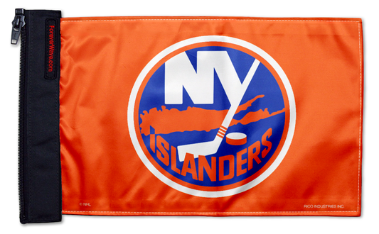 New York Islanders 11"x17" Forever Wave Flag for Jeep Wrangler JLU 4-Door 2018-Present