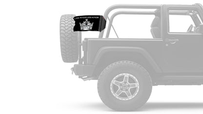 Los Angeles Kings 11"x17" Forever Wave Flag for Jeep Wrangler YJ 1986-1995