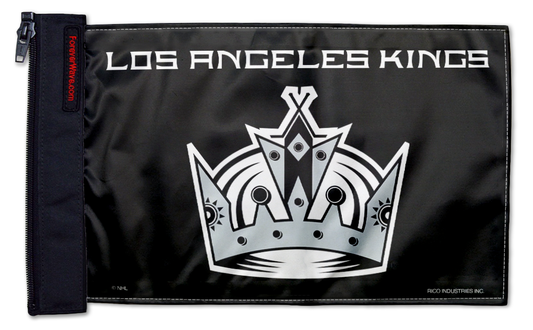 Los Angeles Kings 11"x17" Forever Wave Flag for Jeep Wrangler JLU 4-Door 2018-Present