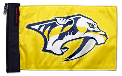 Nashville Predators 11"x17" Forever Wave Flag for Jeep Wrangler YJ 1986-1995