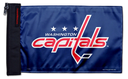 Washington Capitals 11"x17" Forever Wave Flag for Jeep Wrangler JKU 4-Door 2007-2018