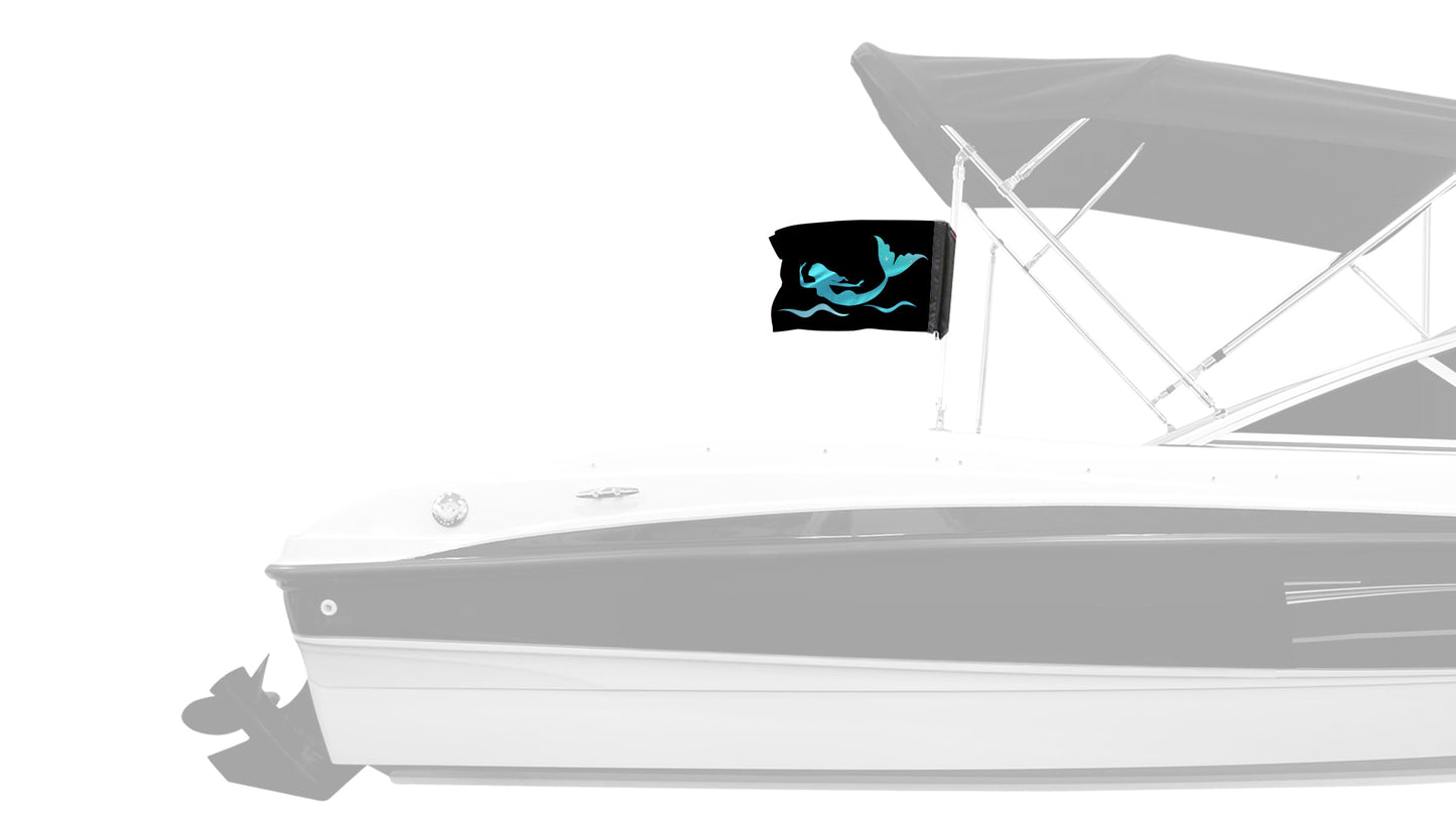 Mermaid 12"x18" Forever Wave Flag