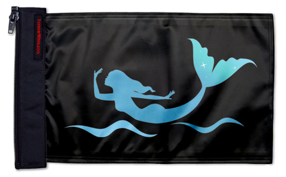 Mermaid 12"x18" Forever Wave Flag for Jeep Wrangler JKU 4-Door 2007-2018