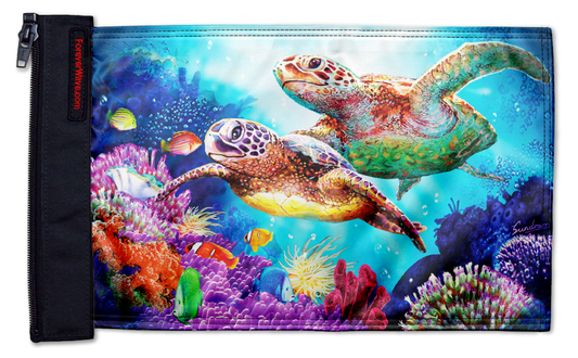 Sea Turtles 12"x18" Forever Wave Flag for Jeep Wrangler YJ 1986-1995