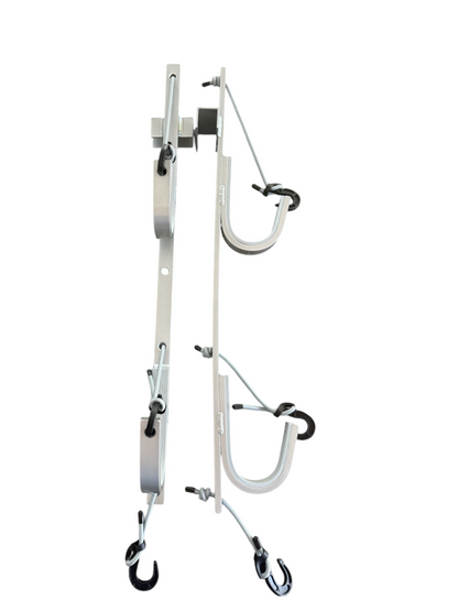 Pontoon Boat Wide Ski Solution with Storage Rack