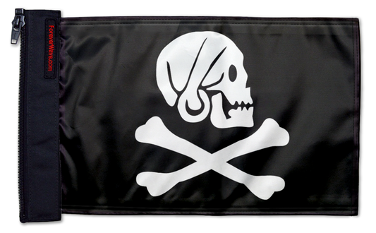 Henry Every 12"x18" Forever Wave Flag for Jeep Wrangler YJ 1986-1995