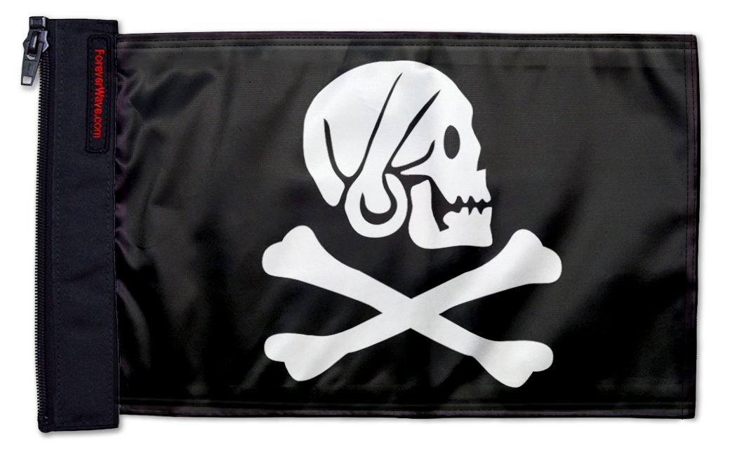 Henry Every 12"x18" Forever Wave Flag for Jeep Wrangler TJ 1996-2006