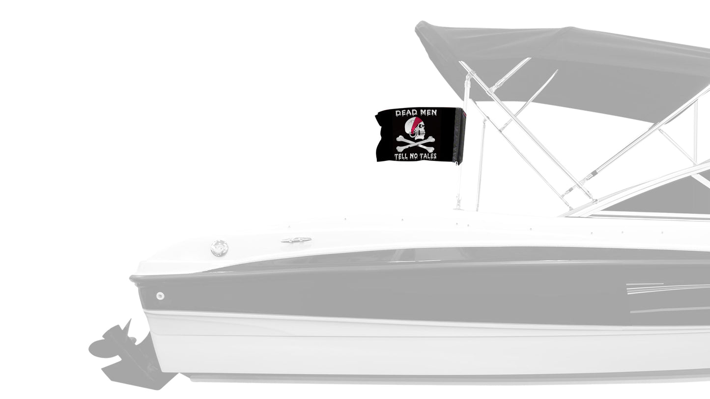 Dead Men Tell No Tales 12"x18" Forever Wave Flag