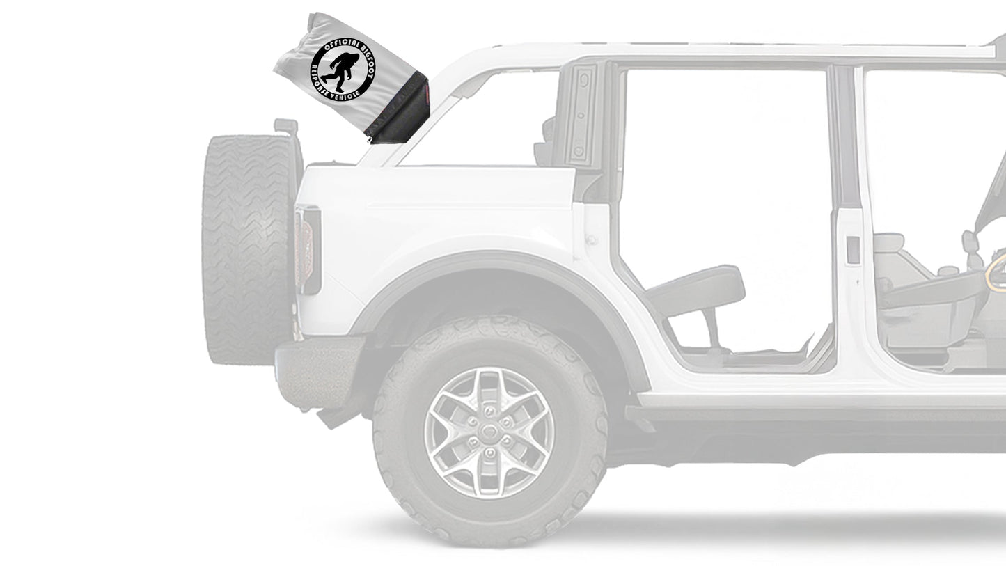 Bigfoot 12"x18" Forever Wave Flag for Bronco