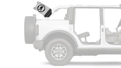 Bigfoot 12"x18" Forever Wave Flag for Bronco