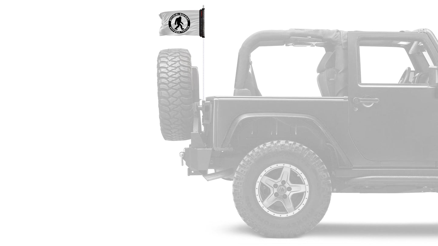Bigfoot 12"x18" Forever Wave Flag for Bronco