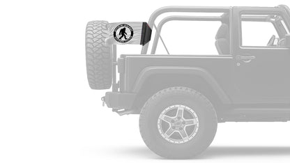 Bigfoot 12"x18" Forever Wave Flag for Jeep Wrangler JL 2-Door 2018-Present