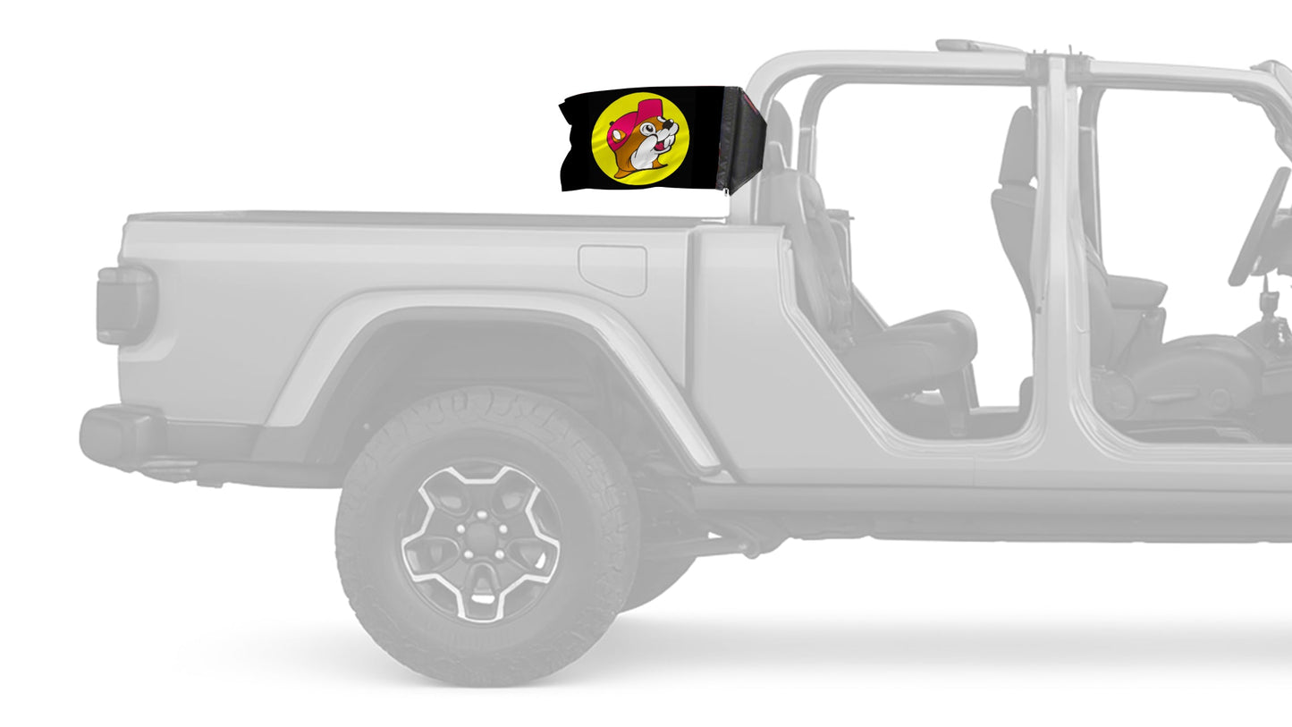 Buc-ees 12"x18" Forever Wave Flag