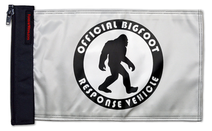 Bigfoot 12"x18" Forever Wave Flag for Jeep Wrangler JL 2-Door 2018-Present