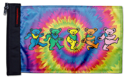 Grateful Dead Dancing Bears 12"x18" Forever Wave Flag for Jeep Wrangler JL 2-Door 2018-Present
