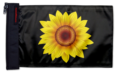 Sunflower 12"x18" Forever Wave Flag for Jeep Wrangler YJ 1986-1995