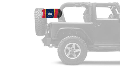 State Flag Mississippi Old Style 12"x18" Forever Wave Flag for Jeep Wrangler JLU 4-Door 2018-Present