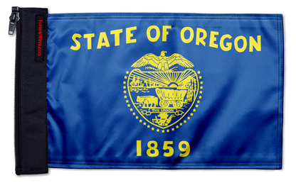 State Flag Oregon 12"x18" Forever Wave Flag for Jeep Wrangler JL 2-Door 2018-Present