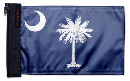 State Flag South Carolina 12"x18" Forever Wave Flag for Jeep Wrangler LJ 2003-2006