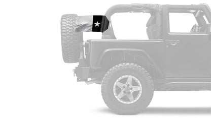 State Flag Texas Subdued 12"x18" Forever Wave Flag for Jeep Wrangler TJ 1996-2006