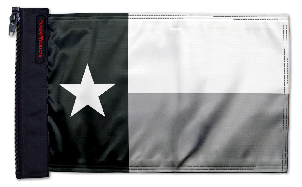 State Flag Texas Subdued 12"x18" Forever Wave Flag for Jeep Wrangler JL 2-Door 2018-Present