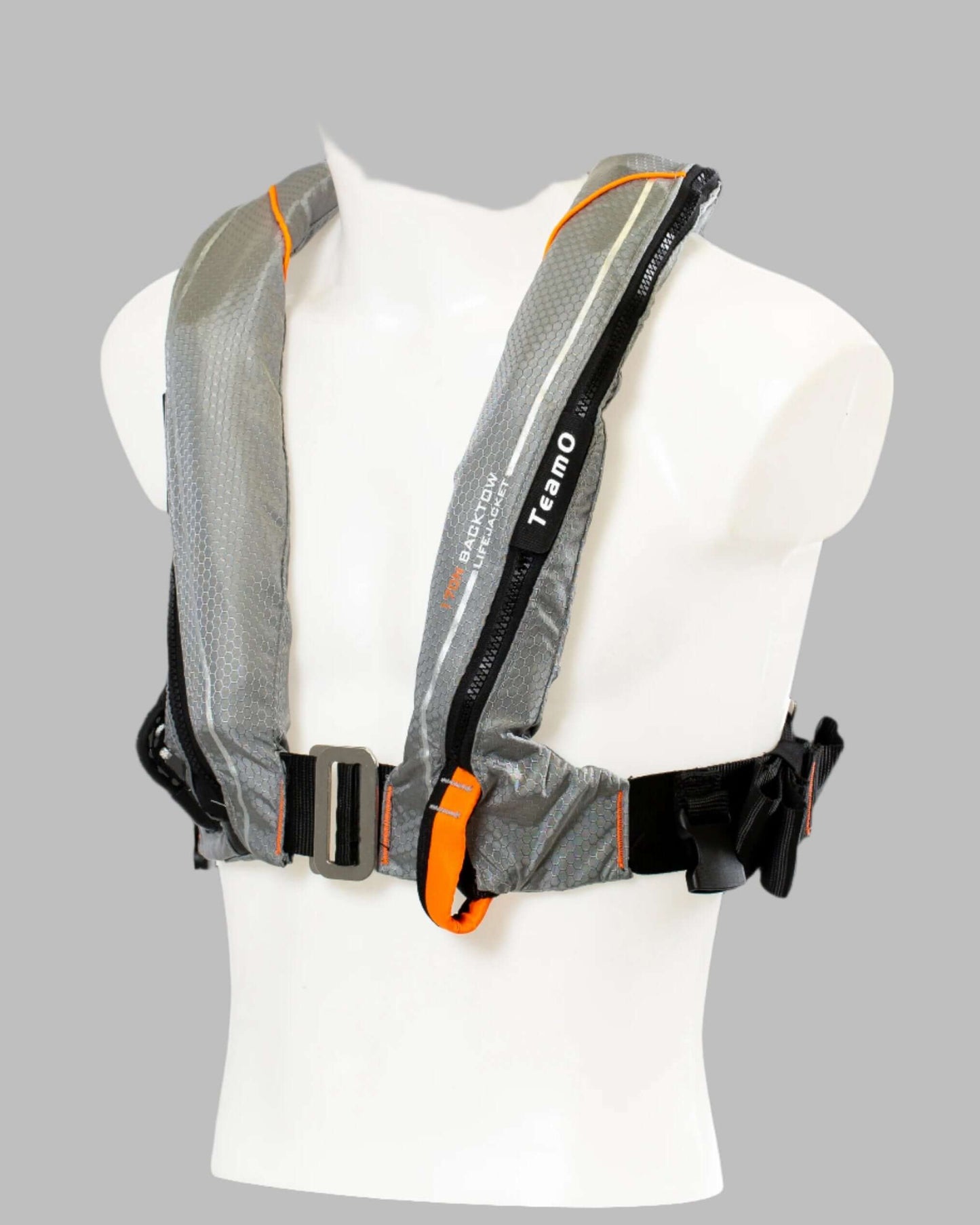 TeamO Marine 170N Backtow™ Coastal Inflatable PFD - Grey