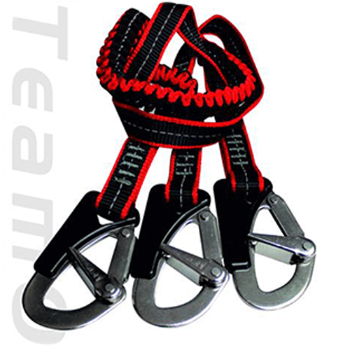 Kru Triple Hook Safety Tether