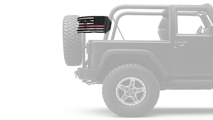 USA Subdued Nurses 12"x18" Forever Wave Flag for Jeep Wrangler JL 2-Door 2018-Present