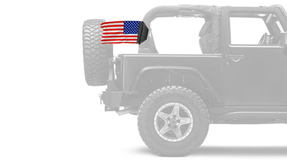 USA Ol' Glory - The Stars and Stripes 12"x18" Forever Wave Flag for Jeep Wrangler TJ 1996-2006