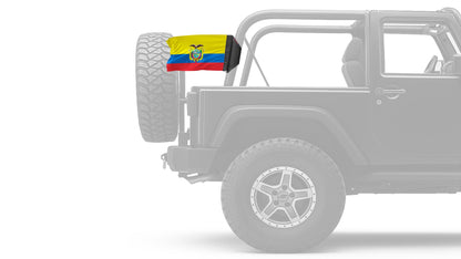 Ecuador 12"x18" Forever Wave Flag