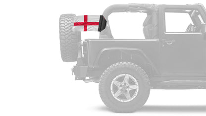 England 12"x18" Forever Wave Flag for Jeep Wrangler YJ 1986-1995