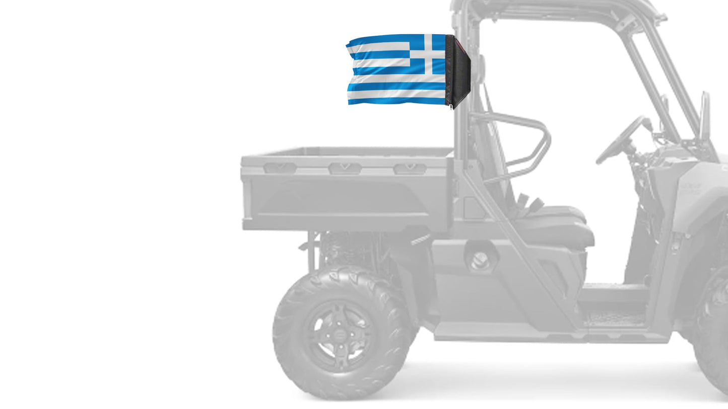 Greece 12"x18" Forever Wave Flag