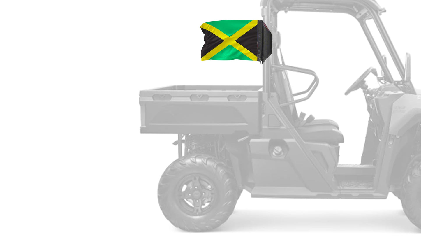 Jamaica 12"x18" Forever Wave Flag
