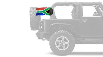 South Africa 12"x18" Forever Wave Flag for Jeep Wrangler JLU 4-Door 2018-Present
