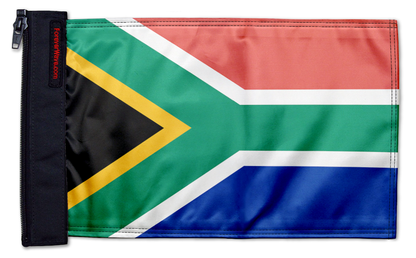 South Africa 12"x18" Forever Wave Flag for Jeep Wrangler CJ-7 and CJ-8 1976-1986