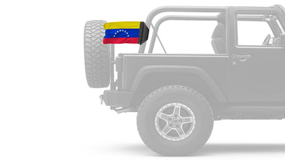 Venezuela 12"x18" Forever Wave Flag for Jeep Wrangler CJ-7 and CJ-8 1976-1986