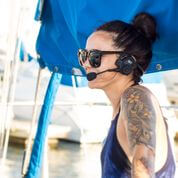 Single Mesh Bluetooth Headset for Group Intercom Communications - Sena