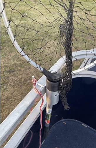 Pontoon Boat Fishing Net Solution with Bait Hook