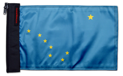 State Flag Alaska 12"x18" Forever Wave Flag