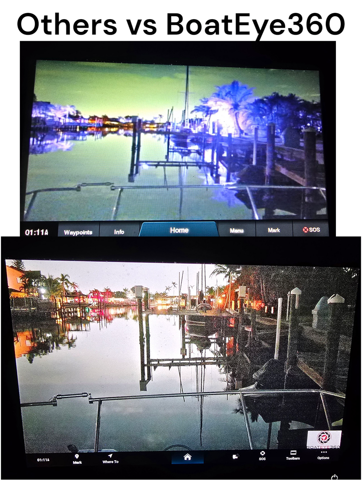 C-1080 Full Color Night Vision Boat Camera Digital HDMI 1080p + Analog - Stainless Steel 316L