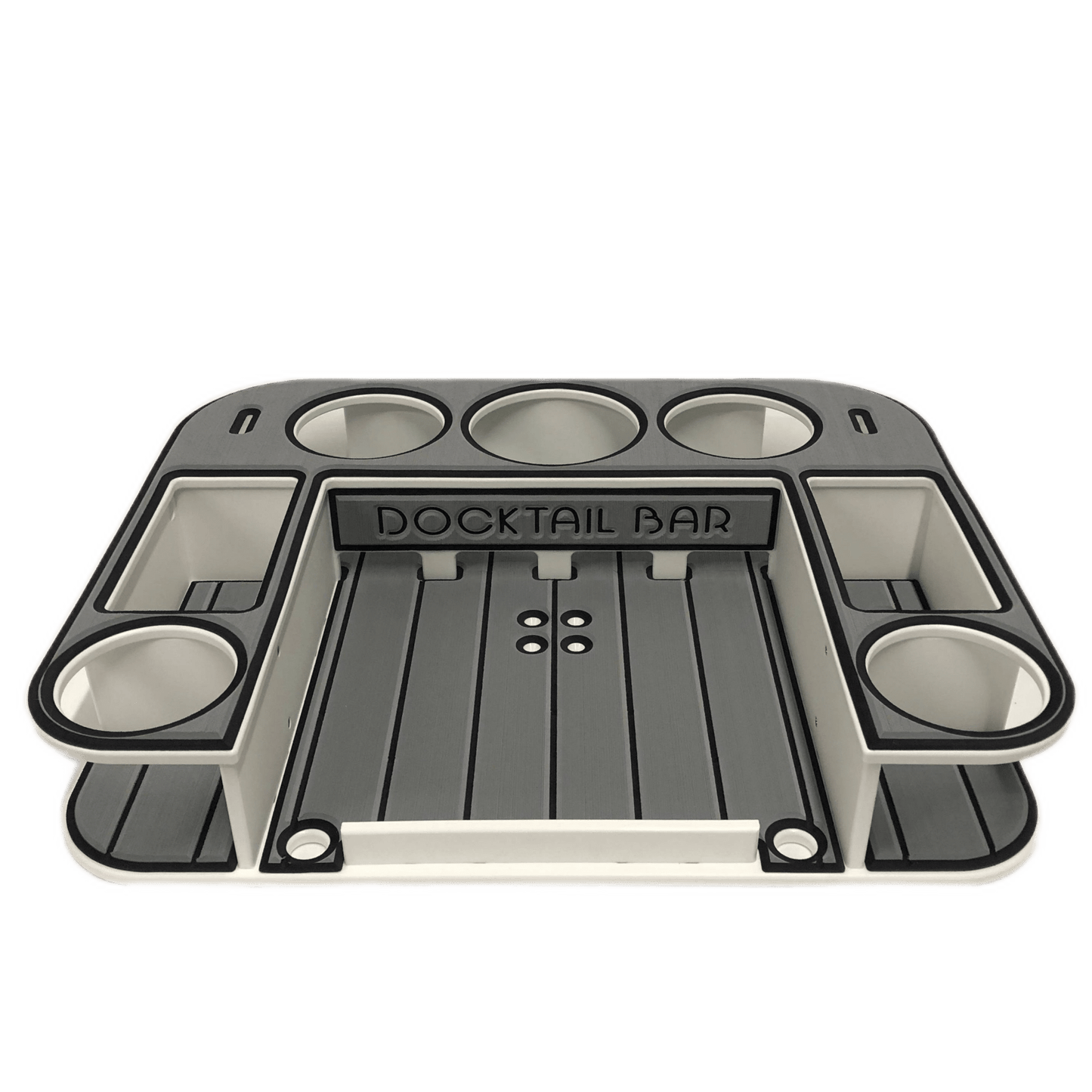 Docktail Butler Boat Table with 2 SeaSucker Vacuum Mounts - Perfect for Smooth Flat Surface Locations