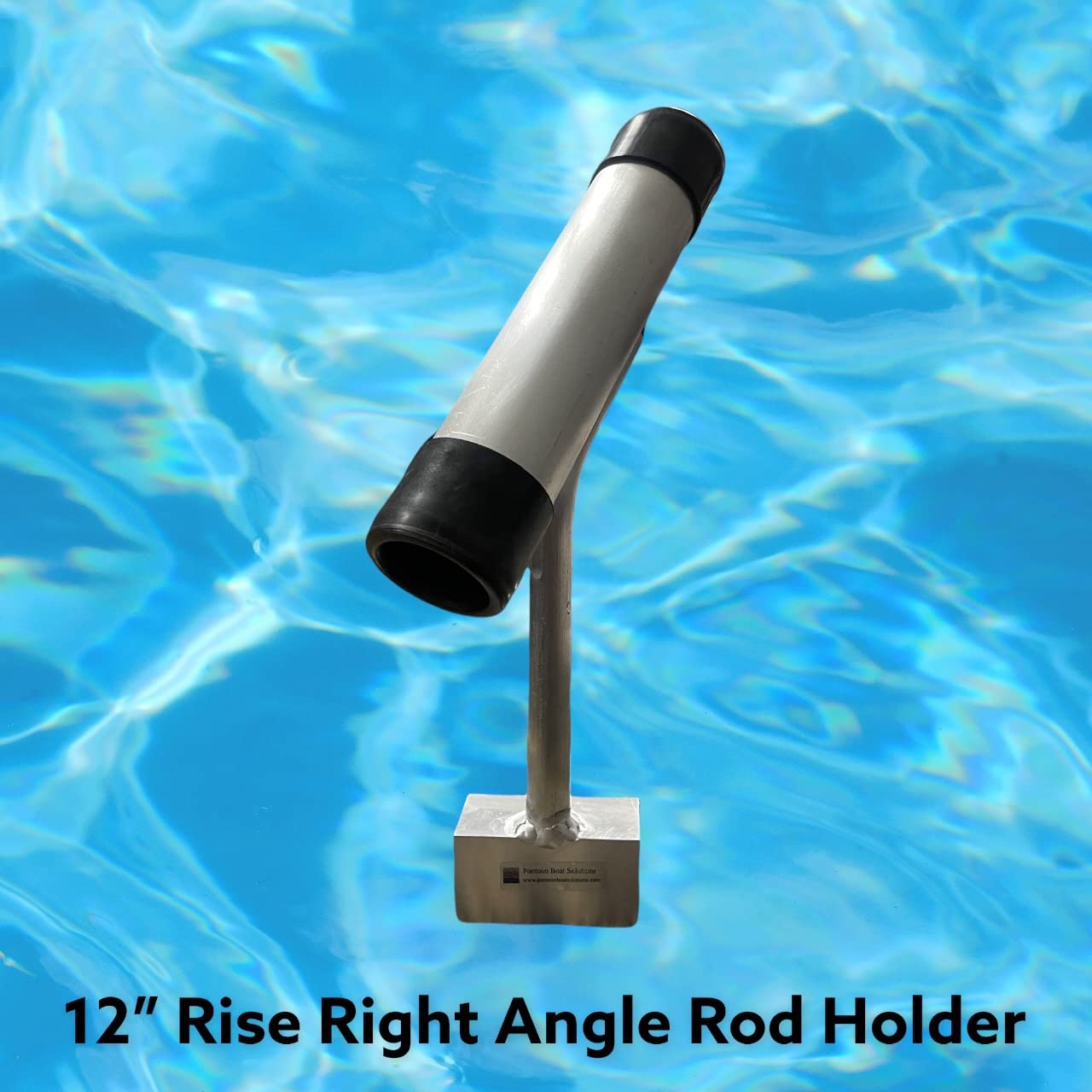 12" Right Angle Pontoon Boat Fishing Rod Holder