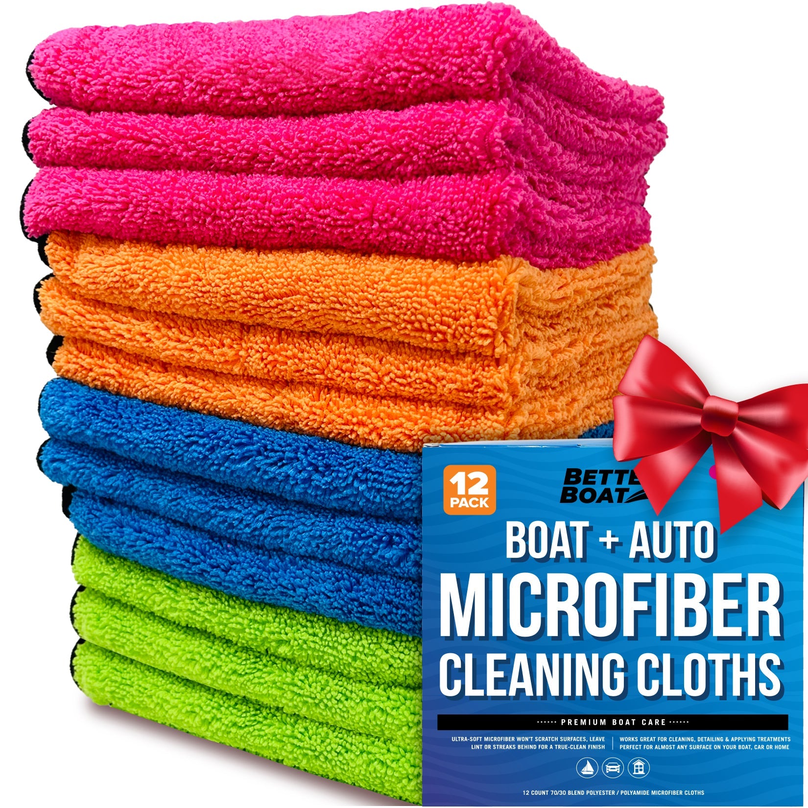 Microfiber Cloth Set 12Pk – Innovative Marine Group