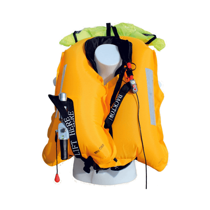 TeamO Marine PFD 170N Backtow™ Offshore PFD - Black Hammar Firing Head